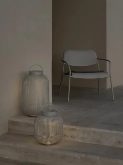 Lámpara de mesa exterior LED Lito, portátil