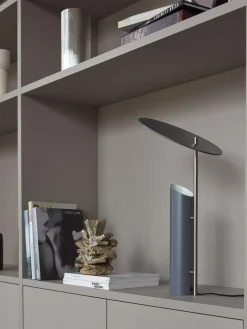 Lámpara de mesa grande de diseño Verner Panton Reflect