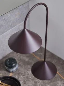 Lámpara de mesa LED para exterior regulable Grasp, pórtatil