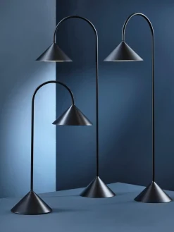 Lámpara de mesa LED para exterior regulable Grasp, pórtatil