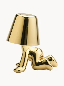 Lámpara de mesa LED pequeña regulable Golden Brothers Ron