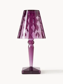 Lámpara de mesa LED regulable Big Battery, Al 37 cm