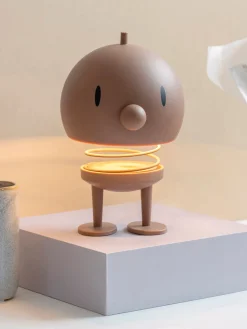 Lámpara de mesa LED regulable Choco, portátil