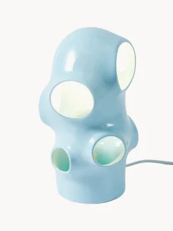 Lámpara de mesa pequeña artesanal Bull