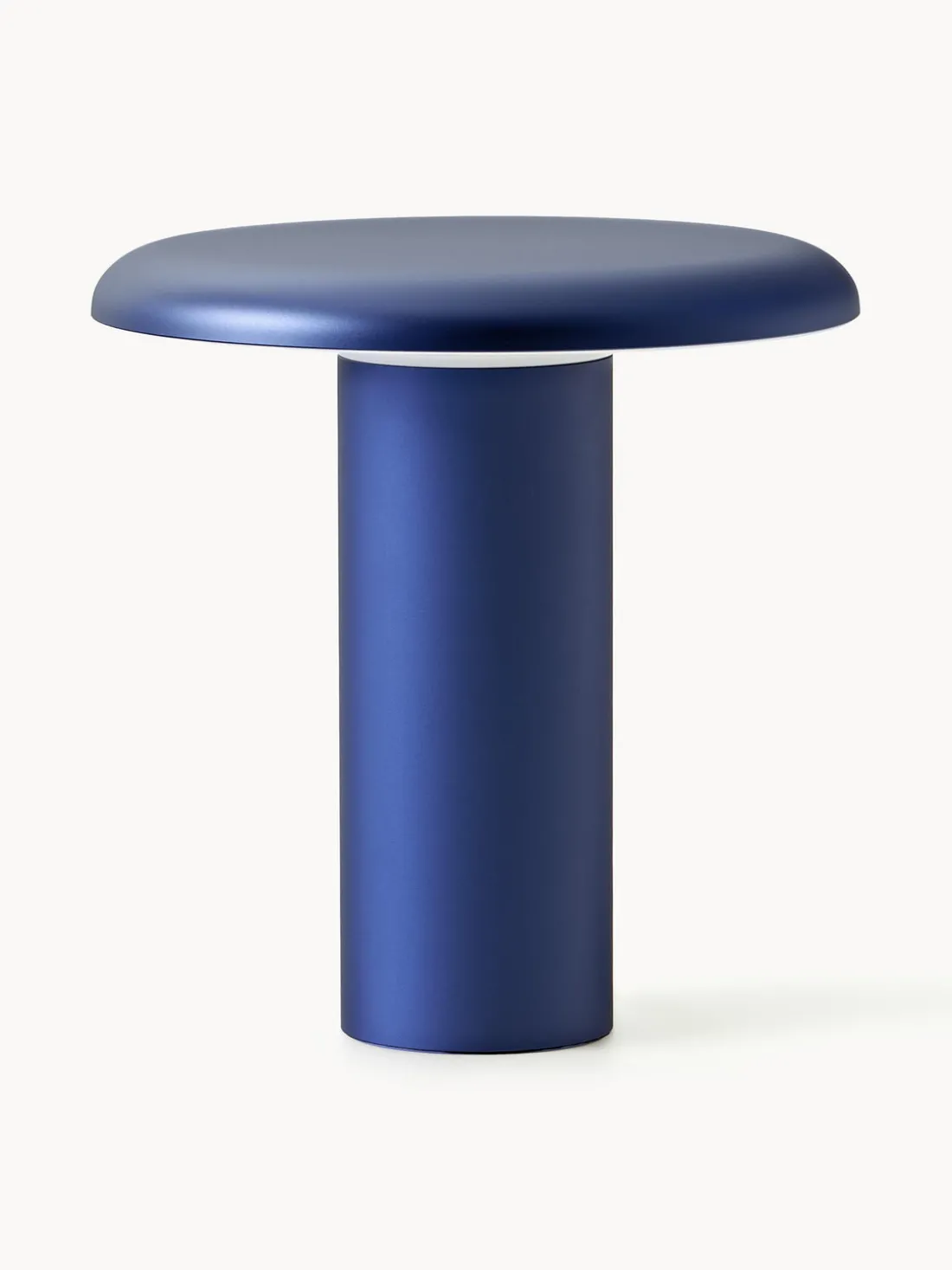 Lámpara de mesa pequeña LED regulable Takku, portátil