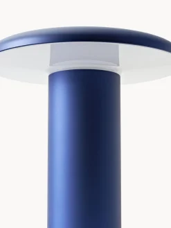 Lámpara de mesa pequeña LED regulable Takku, portátil