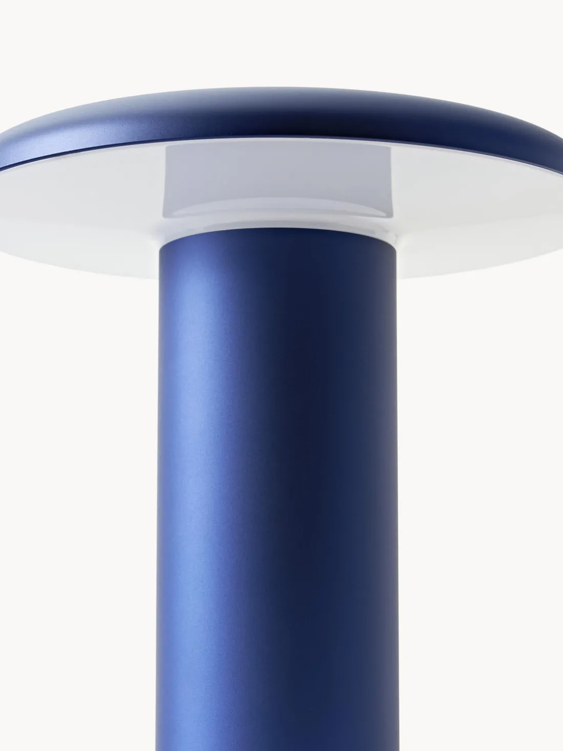 Lámpara de mesa pequeña LED regulable Takku, portátil