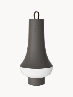 Lámpara de mesa pequeña LED regulable Tomoshi, portátil