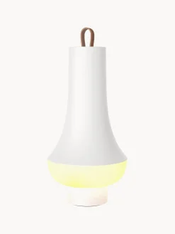 Lámpara de mesa pequeña LED regulable Tomoshi, portátil