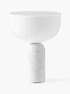 Lámpara de mesa pequeña móvil de mármol Kizu, regulable