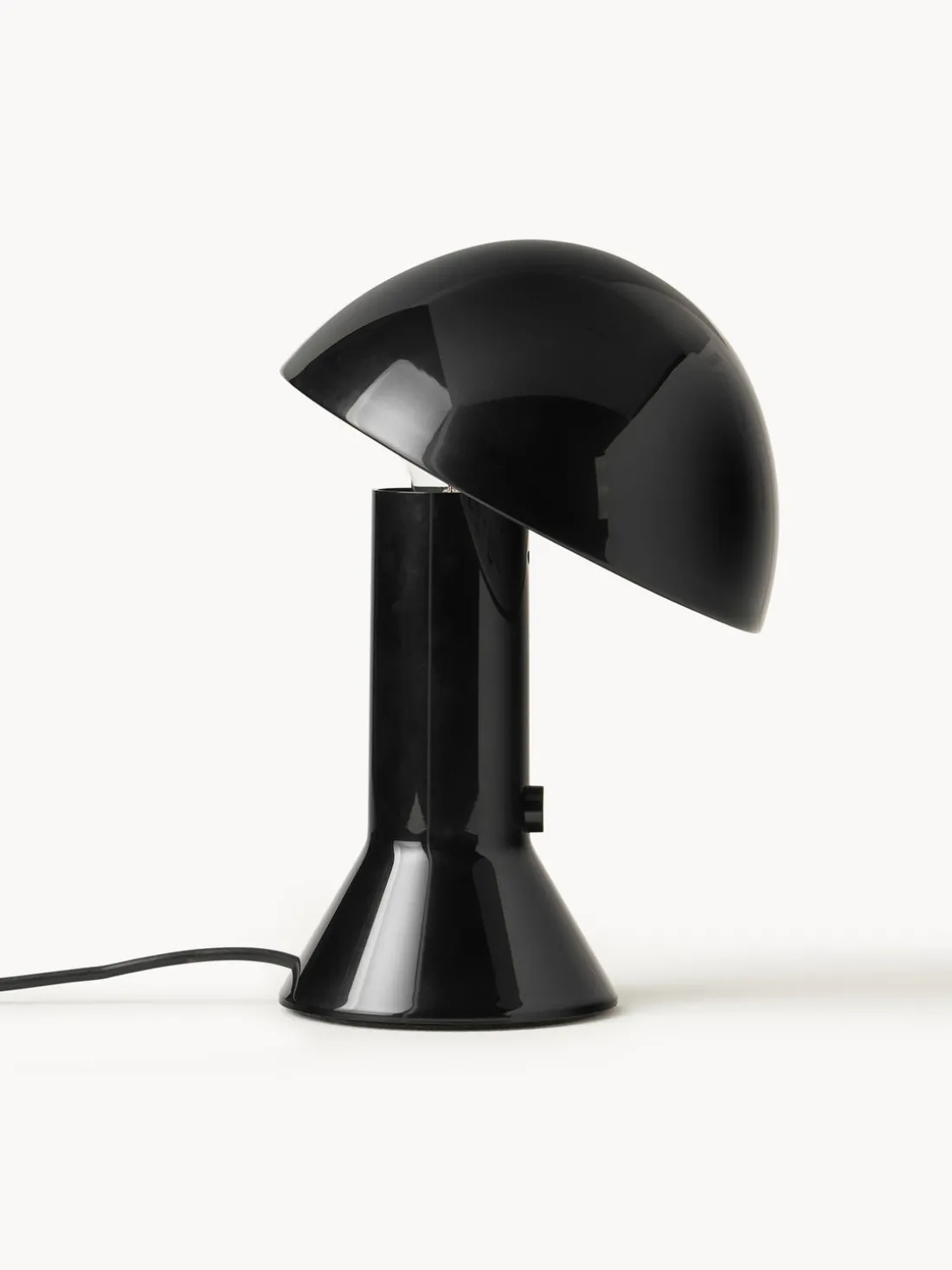 Lámpara de mesa pequeña orientable Elmetto