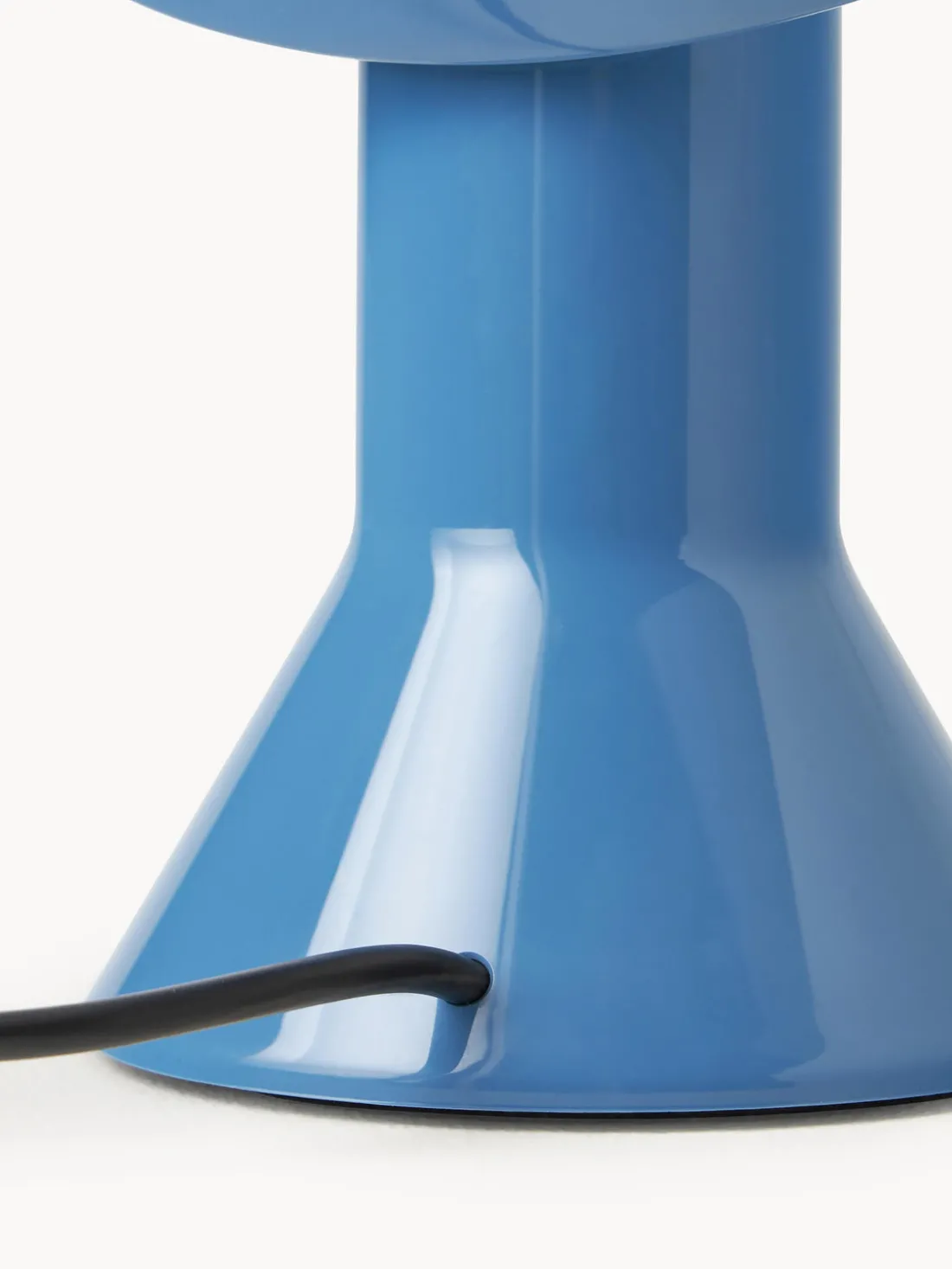 Lámpara de mesa pequeña orientable Elmetto