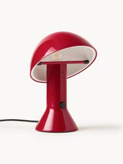 Lámpara de mesa pequeña orientable Elmetto