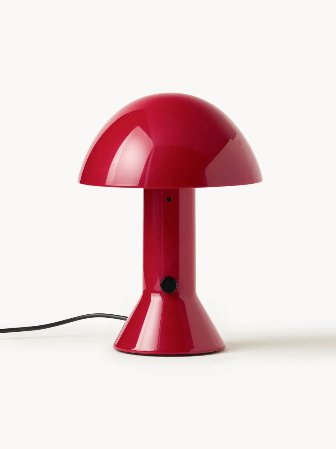 Lámpara de mesa pequeña orientable Elmetto