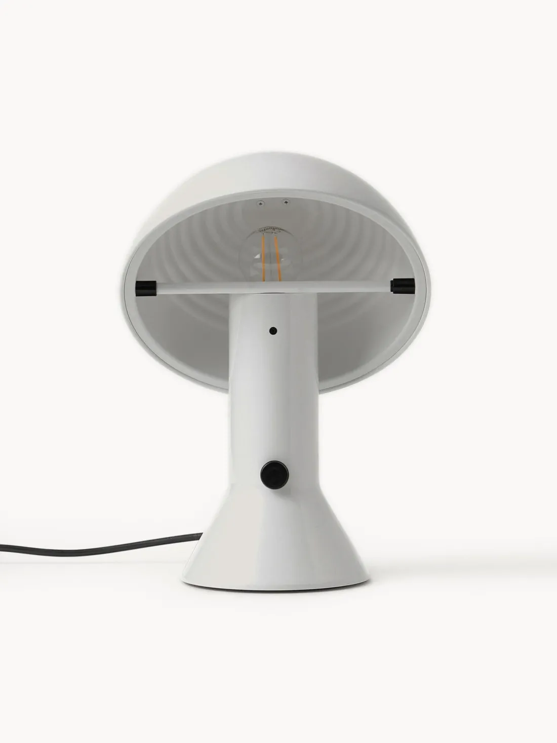 Lámpara de mesa pequeña orientable Elmetto