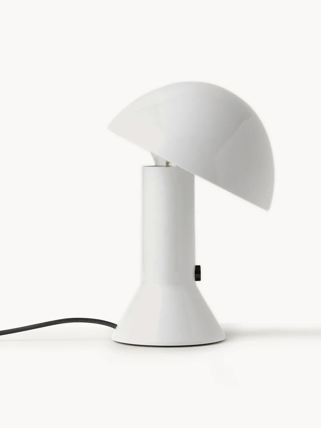 Lámpara de mesa pequeña orientable Elmetto