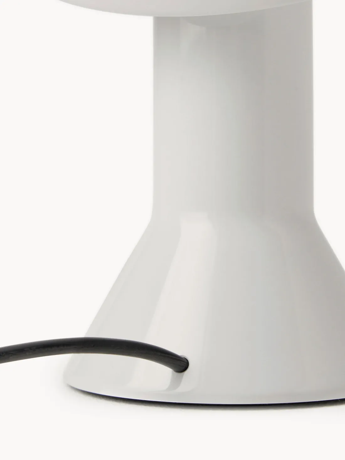 Lámpara de mesa pequeña orientable Elmetto