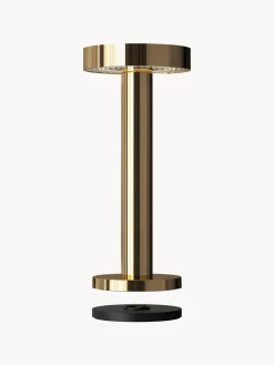 Lámpara de mesa pequeña para exterior LED regulable Boro, portátil