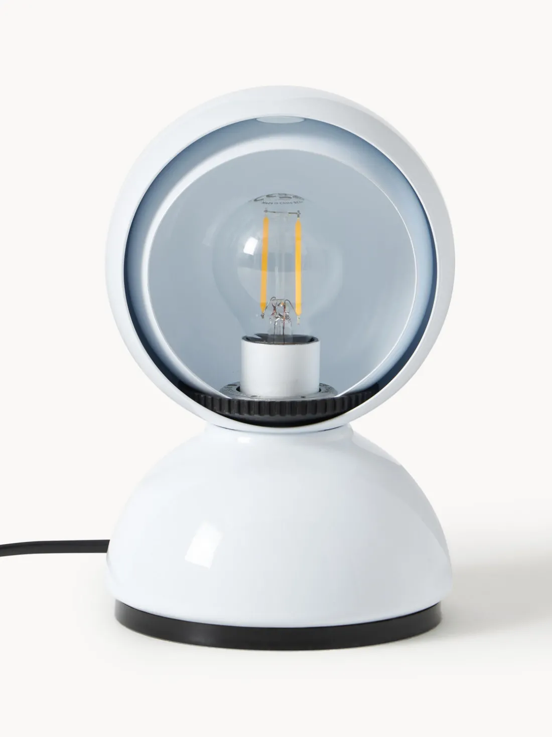 Lámpara de mesa pequeña regulable Eclisse