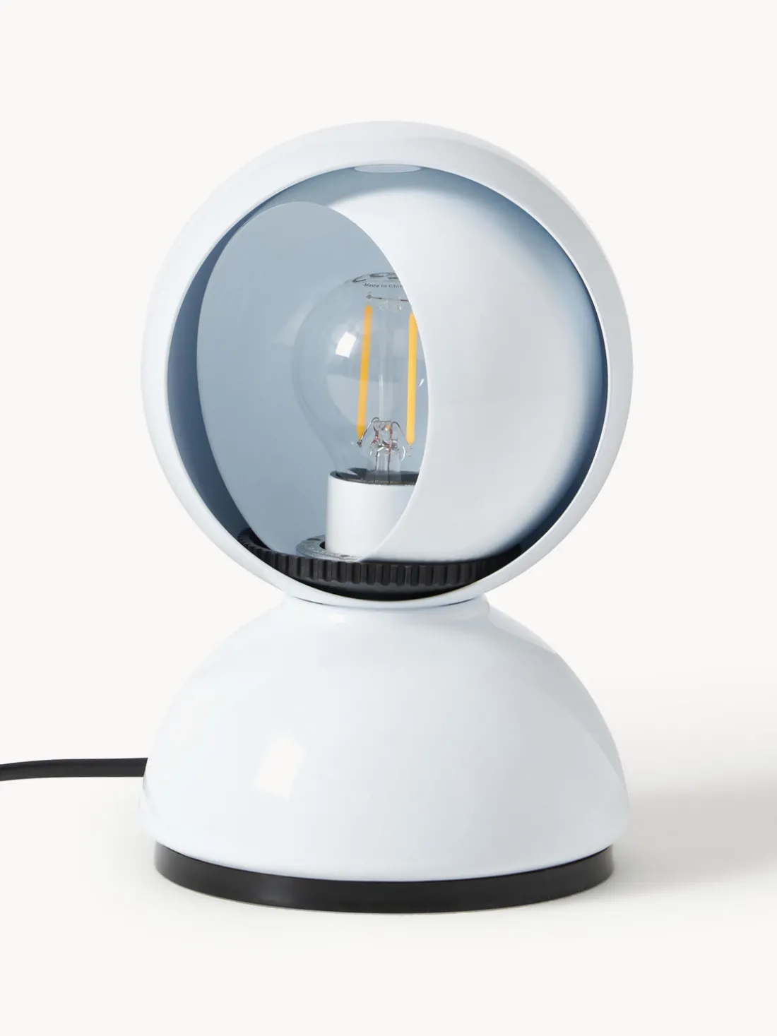 Lámpara de mesa pequeña regulable Eclisse