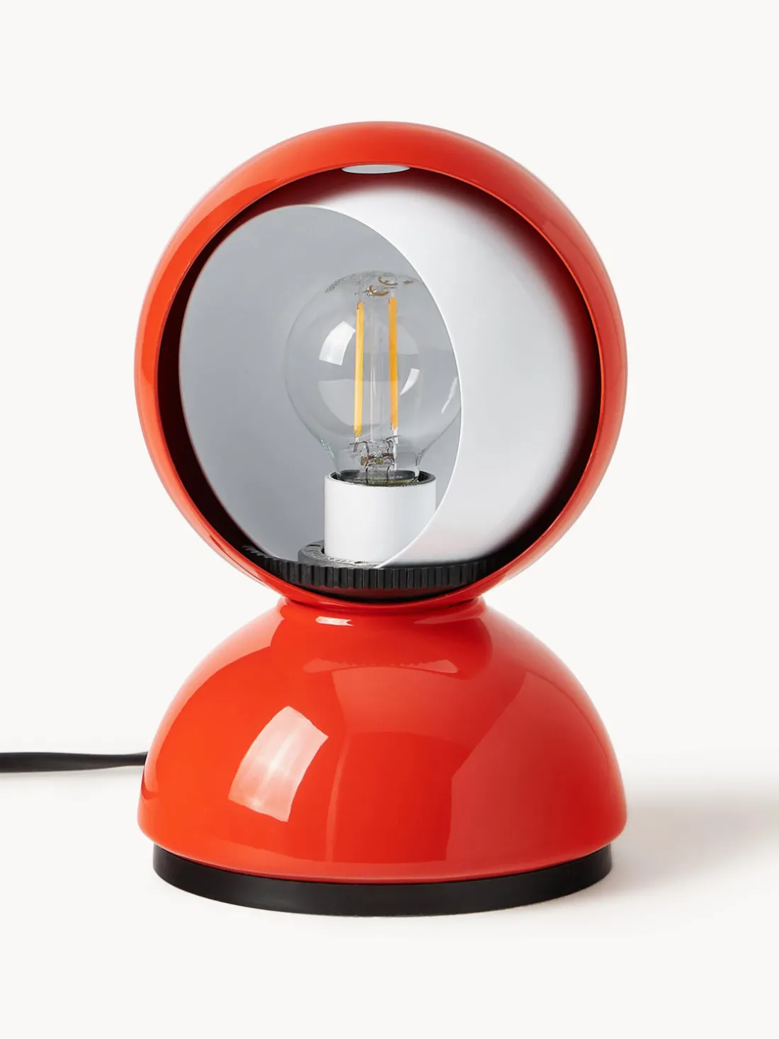 Lámpara de mesa pequeña regulable Eclisse