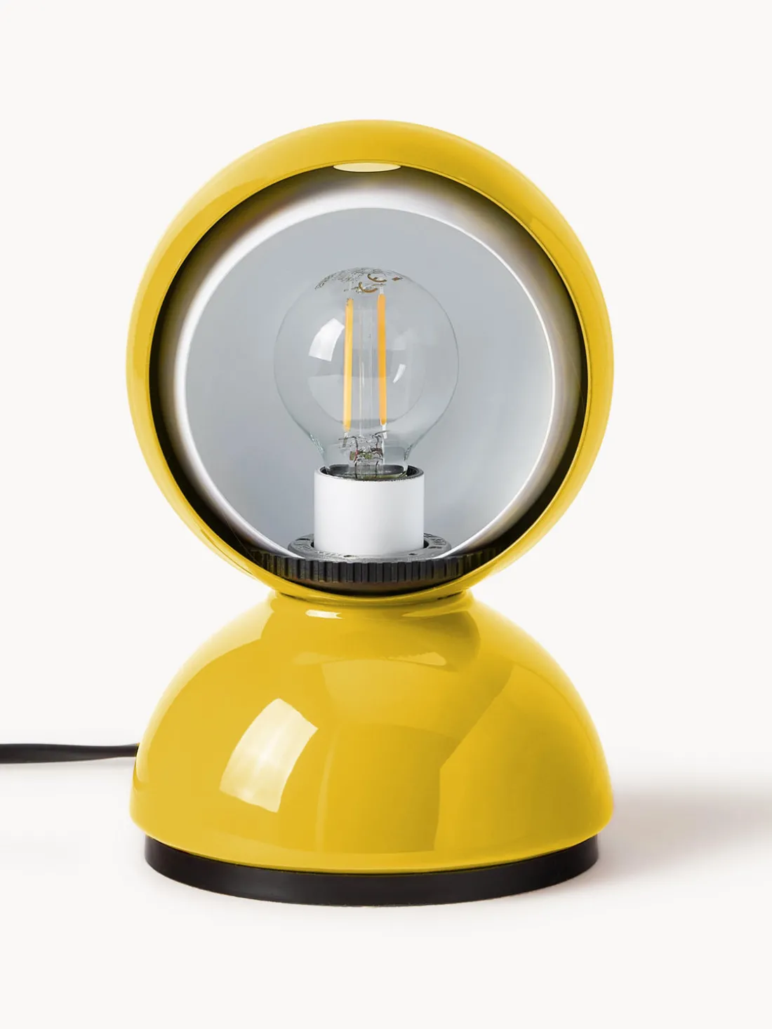 Lámpara de mesa pequeña regulable Eclisse