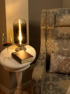 Lámpara de mesa soplada artesanalmente Gople, tamaños diferentes