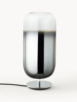 Lámpara de mesa soplada artesanalmente Gople, tamaños diferentes