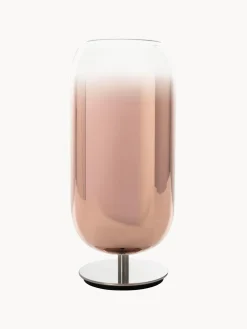 Lámpara de mesa soplada artesanalmente Gople, tamaños diferentes