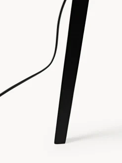 Lámpara de pie con pantalla de madera maciza Jake