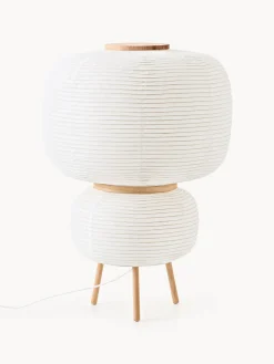 Lámpara de pie de diseño de papel de arroz Misaki