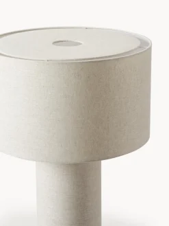 Lámpara de pie de lino Ron