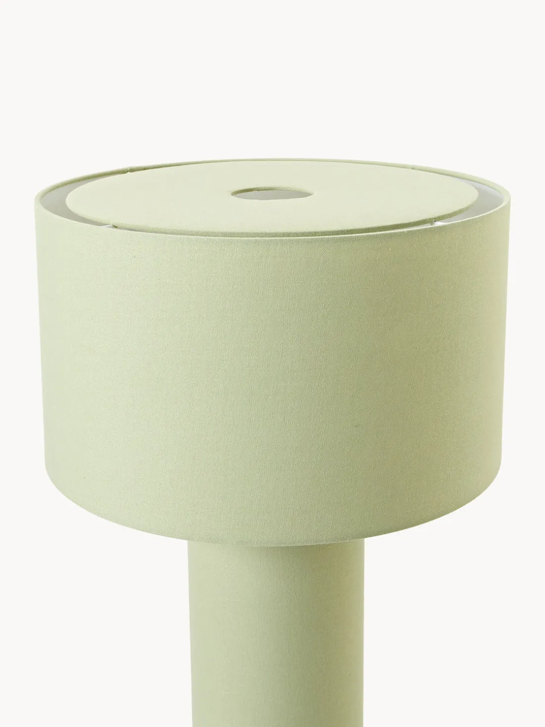 Lámpara de pie de lino Ron