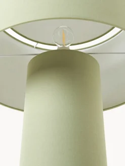 Lámpara de pie de lino Ron