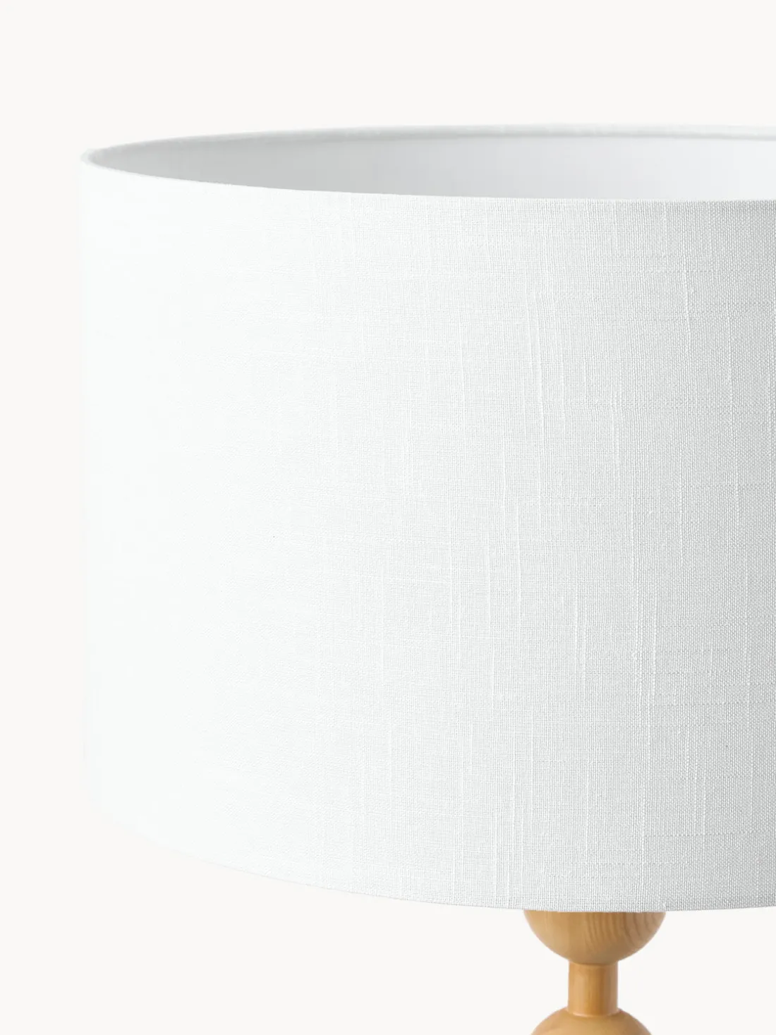 Lámpara de pie de madera Shona