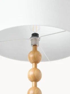 Lámpara de pie de madera Shona