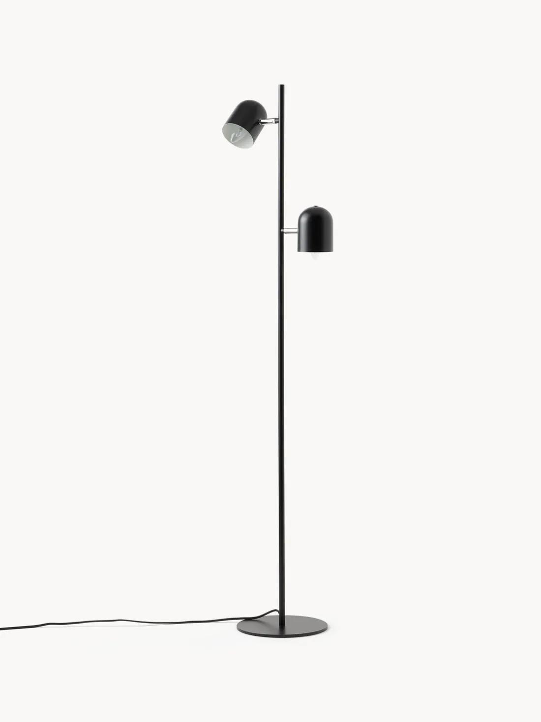 Lámpara de pie de metal Almo