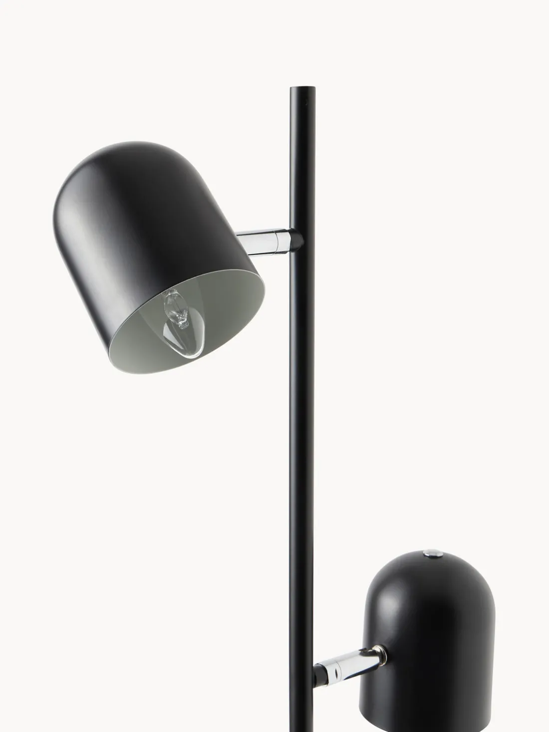 Lámpara de pie de metal Almo