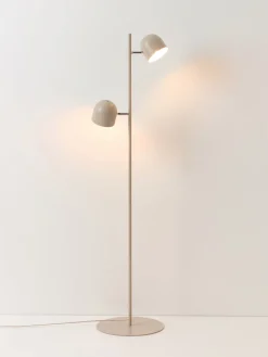 Lámpara de pie de metal Almo I