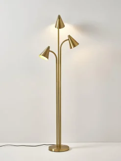 Lámpara de pie de metal Arturo