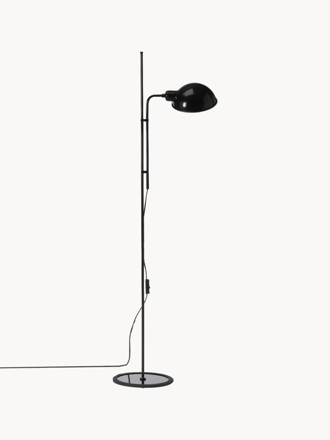 Lámpara de pie pequeña con pantalla ajustable Funiculí