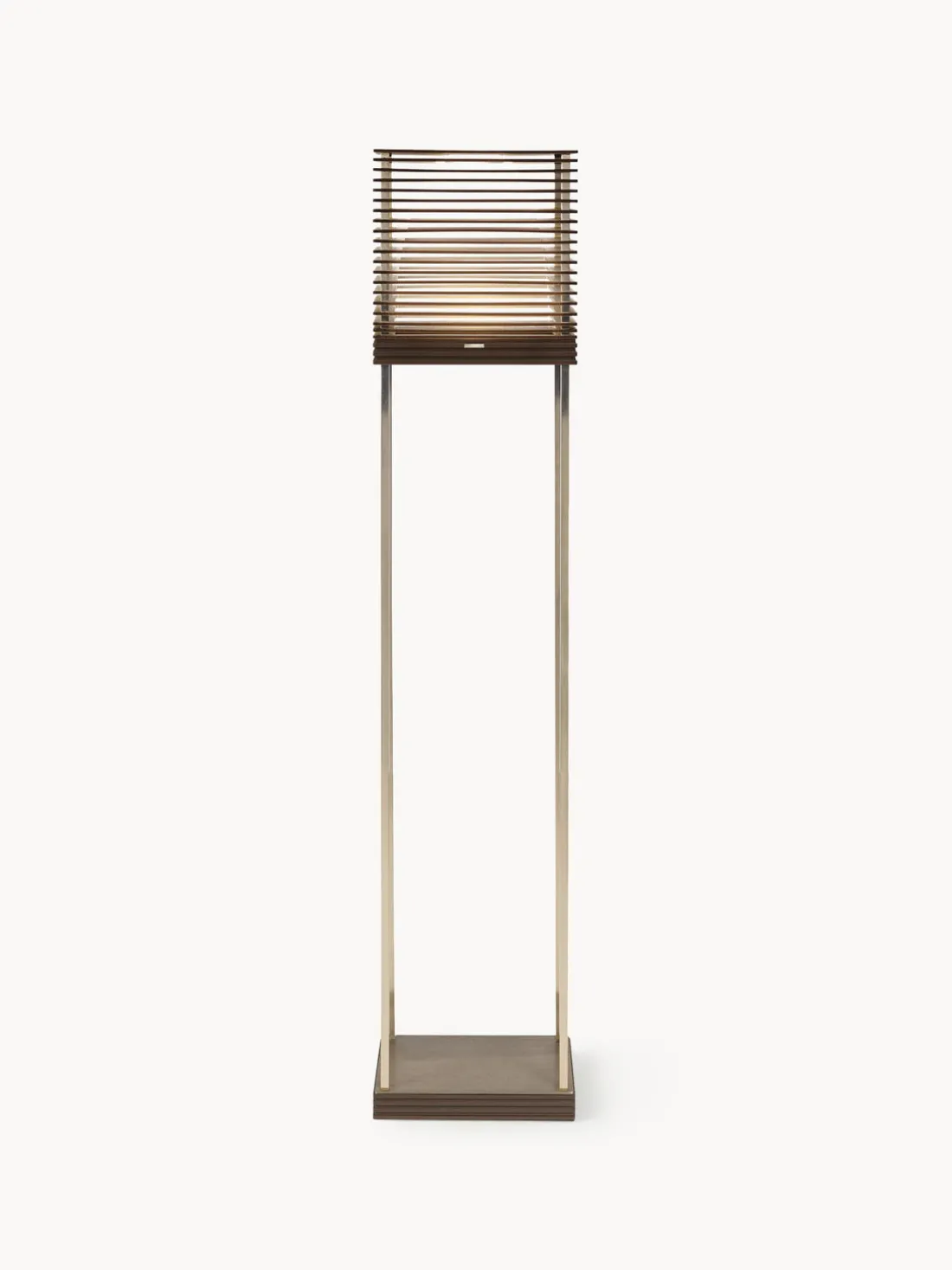 Lámpara de pie pequeña LED regulable Miya