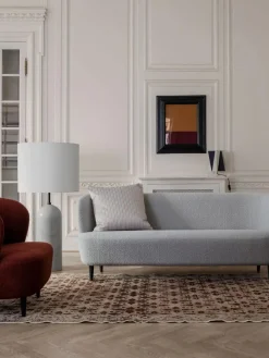 Lámpara de pie regulable con base de mármol Gravity, 120 cm