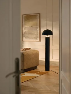 Lámpara de pie retro Walter