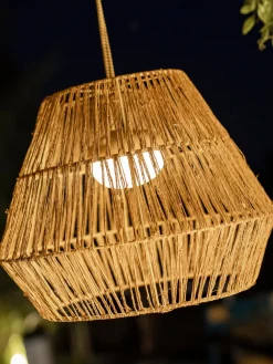 Lámpara de techo artesanal regulable LED Sisine