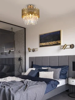 Lámpara de techo artesanal grande Aspen