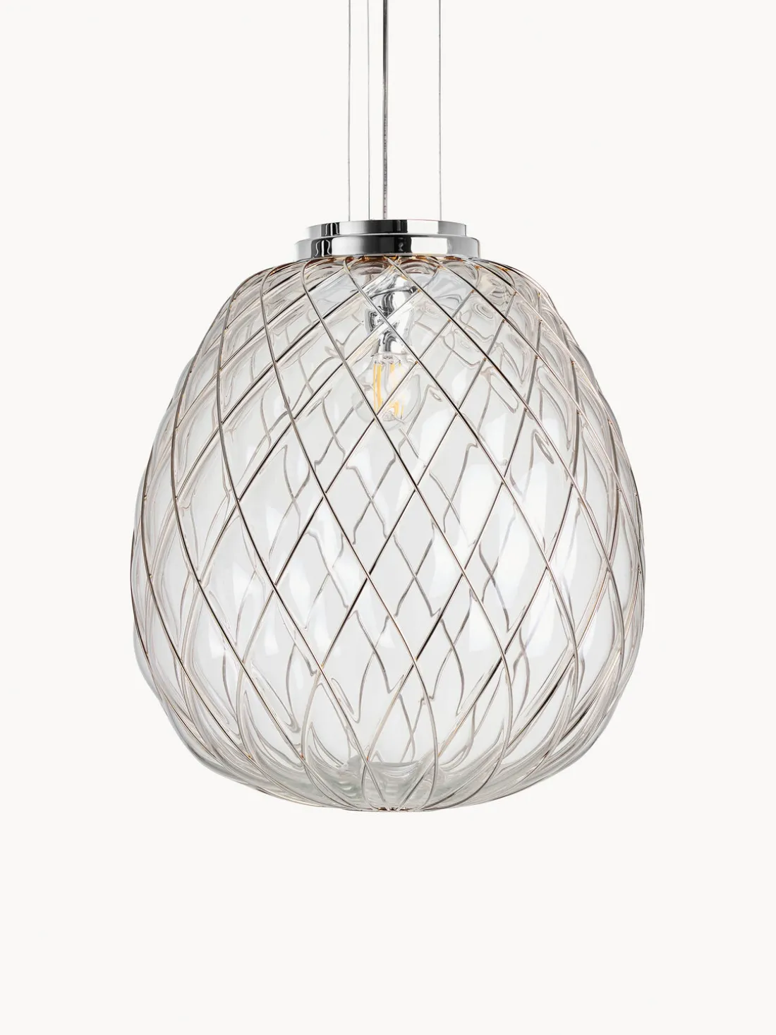 Lámpara de techo artesanal Pinecone