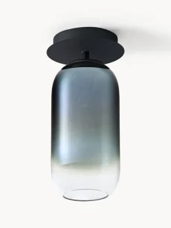 Lámpara de techo artesanal de vidrio soplado Gople