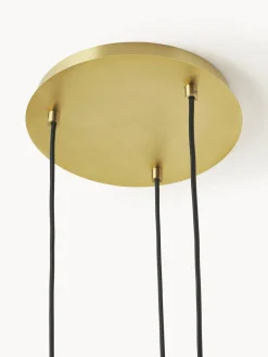 Lámpara de techo cluster de vidrio Amora