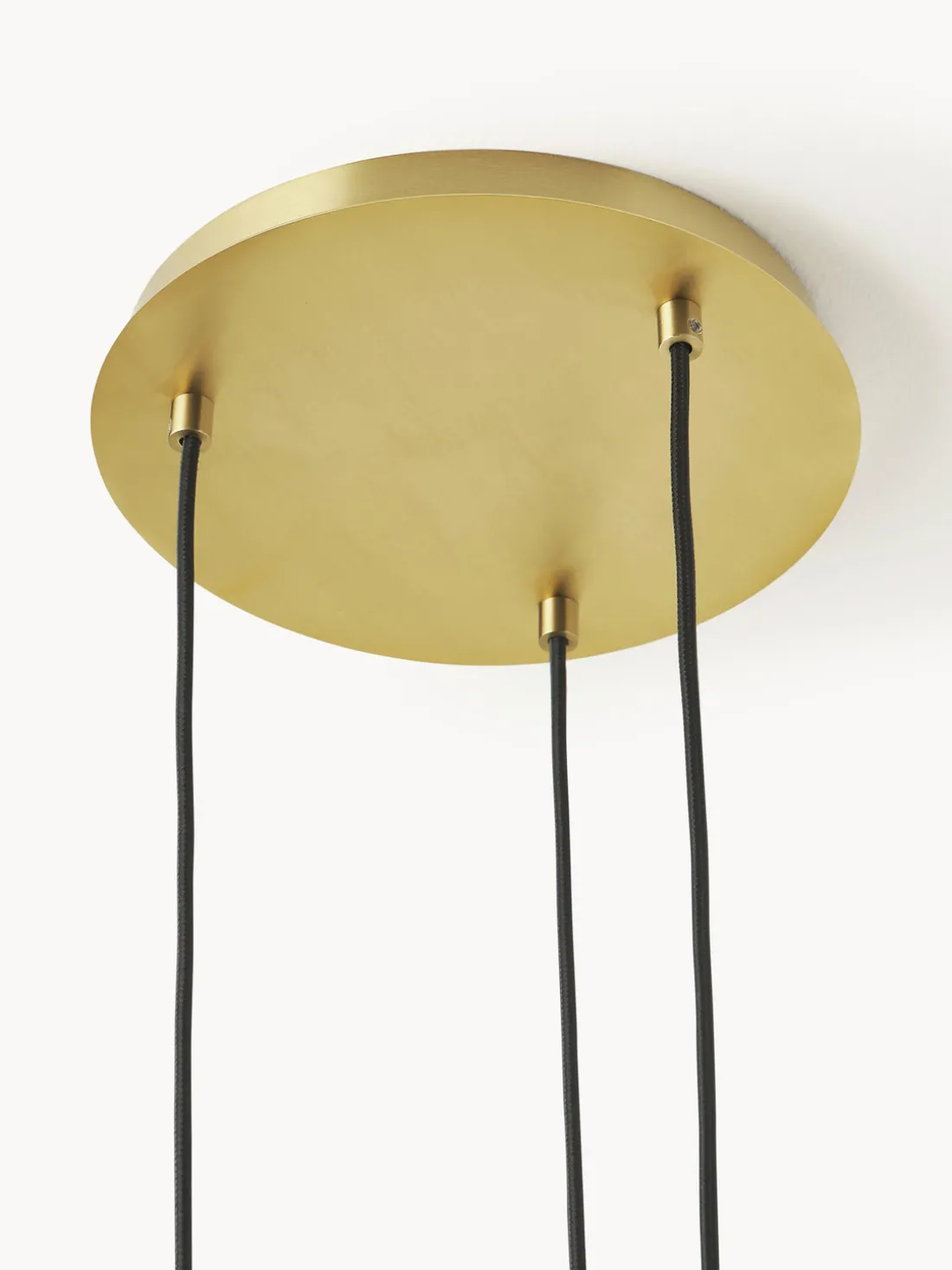 Lámpara de techo cluster de vidrio Amora